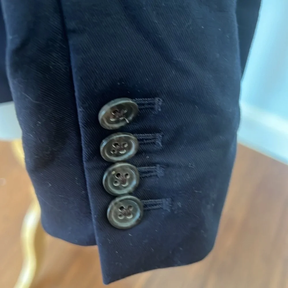 J. Crew Super 120's Cotton Academia Classic Blazer Jacket Size 2‎